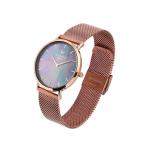 Luxury 36mm Stainless Steel Quartz Watch Custom Logo Ladies Mirror