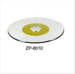 Wholesale hot sale popular China factory yellow glass revolving plate for restaurant from china suppliers