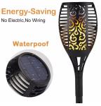 96 LED Waterproof Outdoor Landscape Decoration Dancing Flame Lighting Flickering