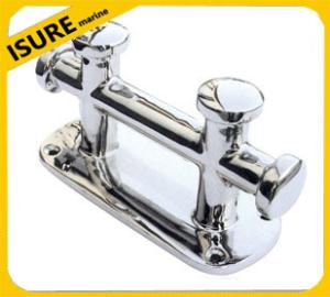 Wholesale 316 Marine Grade Stainless Steel Double Yacht Deck Boat Cross Bollard from china suppliers