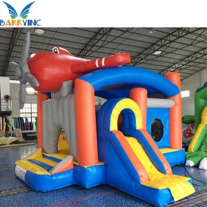 Wholesale 6mLX5mWX4mH Inflatable Bouncer Kids Jumping Castle With Slide from china suppliers