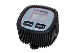 Shatter Proof Rugged 45 Liter Digital Oil Meter , Fluid Range 1 - 12 Gallon /