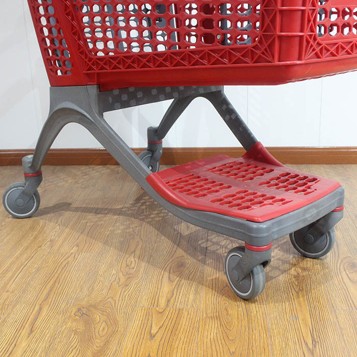 175L Large Capacity New Pure Supermarket trolley Plastic Shopping Carts