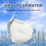 Breathable White Surgical Dust Mask / Earloop N95 Surgical Mask