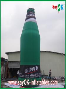 Wholesale Giant Custom Inflatable Products , Inflatable Beer Bottle Model Superior from china suppliers