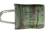 Reusable 100% cotton fabric digital spray organic plain cotton bags