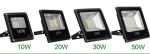 30W led reflector led lamp dimmable flood lighting black grey aluminum housing
