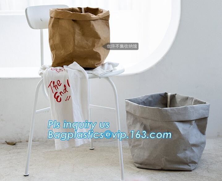 Cheap Lightweight Cheap Brown Custom Made Print Logo Water-proof Tyvek Paper Tote Shopping Bageco reusable promotion gif