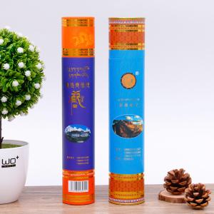 China Custom Cardboard Round Boxes Packaging Cylinder Box Incense Paper Tube Packing on sale