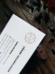Luxury Cotton Double Sided Letterpress Business Cards With Clear Transparent