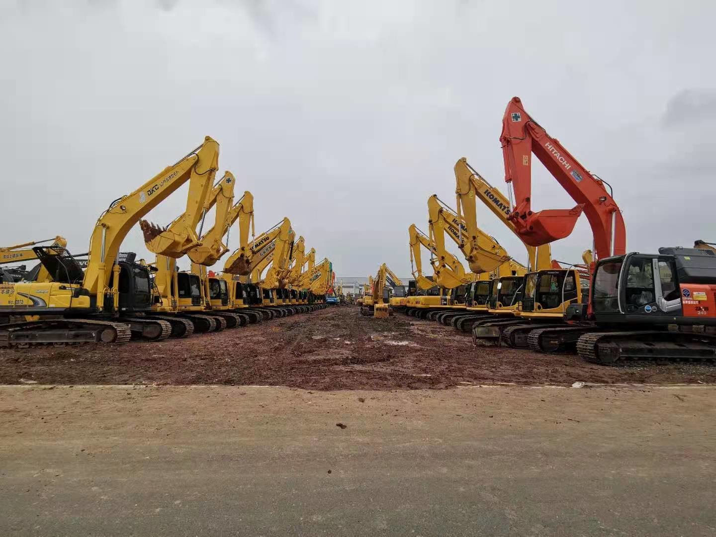 Direct Injection Engine PC220-6 Used Komatsu Excavator