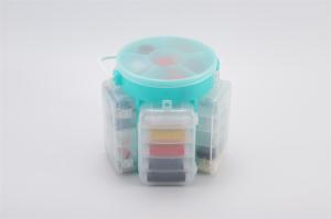 Wholesale diy box sewing kit set 210 PCS Plastic Basket Large Size Household Sewing Kit Needle And Thread Tools from china suppliers