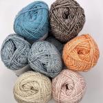 80% Cotton 20% Acrylic 1/2.6NM Joy Yarn Super Soft And Warm For Baby Skin