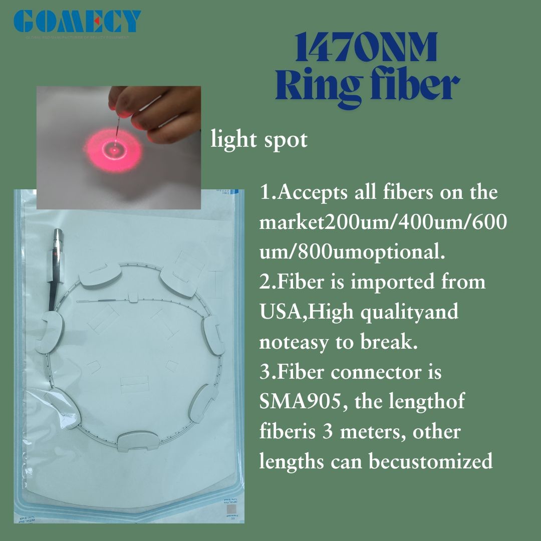 Air Cooling 1470nm Endolift Diode Laser Machine 15w for EVLT, Proctology, PLDD, Veins Reduction