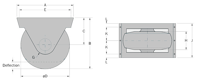 Marine Boat Dock Roller Bumpers PIANC2002 Standard For Corners