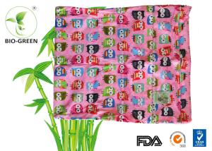 Wholesale Laminated PUL Waterproof Baby Wet Bag , Eco Friendly Flower Jujube Diaper Bag from china suppliers