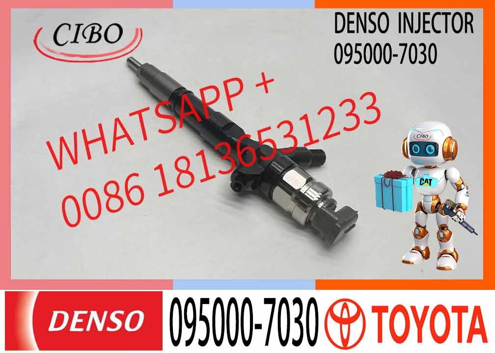 High Quality Fuel Injector 095000-7030/095000-6710 Diesel Fuel Injector 23670-39185/23670-30120 For Toyota Truck