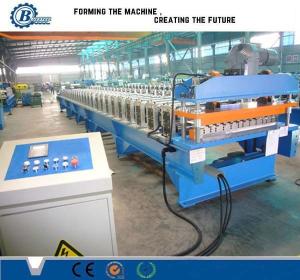 Wholesale 5.5 Kw Hydraulic Wall / Roof Metal Roll Forming Machine For Buildings from china suppliers