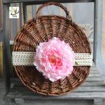 UVG wholesale silk flowers in individual artificial penoy for floral wall