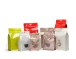 Transparent aluminum foil zipper stand up pouch/plastic packaging ziper bags