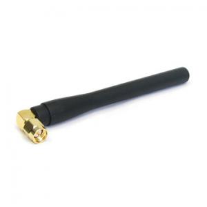 Wholesale 10cm Rubber Radio Antenna , LS-A2 Wireless Right Angle Antenna from china suppliers