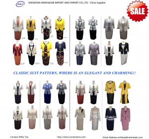 China Wholesale Women's skirt suits and dress suits from shenzhen China on sale