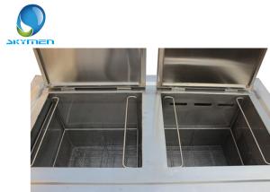 Wholesale Dual tanks Industrial Ultrasonic Cleaner For Engine Block Car Parts Sus 316 from china suppliers
