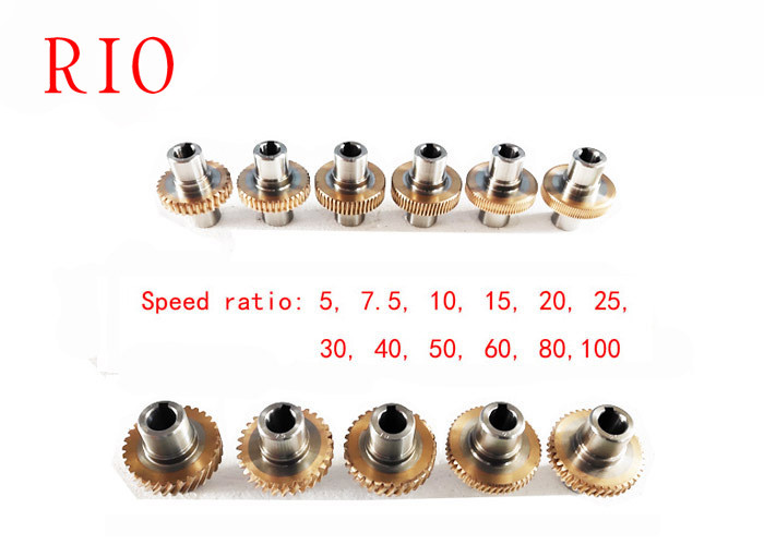 Low Noise 304 Stainless Steel Worm Gear Reducers Vf030 For Yacht Winch