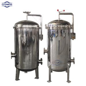 Wholesale High Pressure Stainless Steel Filter Housing for Gas Filtration SS316L Stainless Steel Multi Cartridge Filter Housing from china suppliers