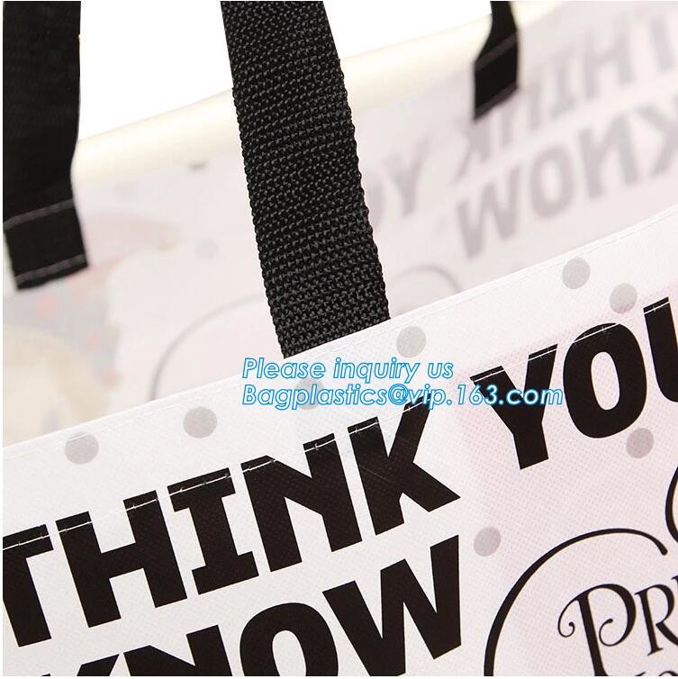 Newest promotional pp laminated non woven thermal lunch bags, Cheap Price Tote Shopping Non Woven Bag, bagease, package