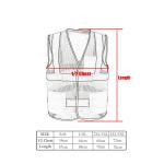9xl 4xl 5xl High Visibility Safety Vest Two Tone Childrens High Vis Jackets With