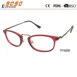 Wholesale 2017 fashionable Optical frames,made of TR90,suitable for women from china suppliers