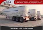 Tri axle tank trailer 60 tons Bulk Cement truck trailer sale V shape