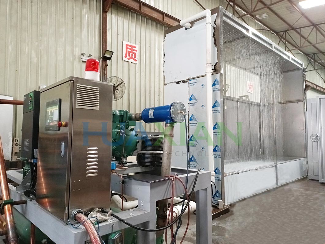 Stainless Steel 4 Pallet Water Chiller Type Hydro Cooler for Broccoli