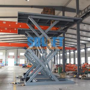 Wholesale 3 Ton 5M Hydraulic Scissor Car Lift Underground Car Parking Lift With CE from china suppliers