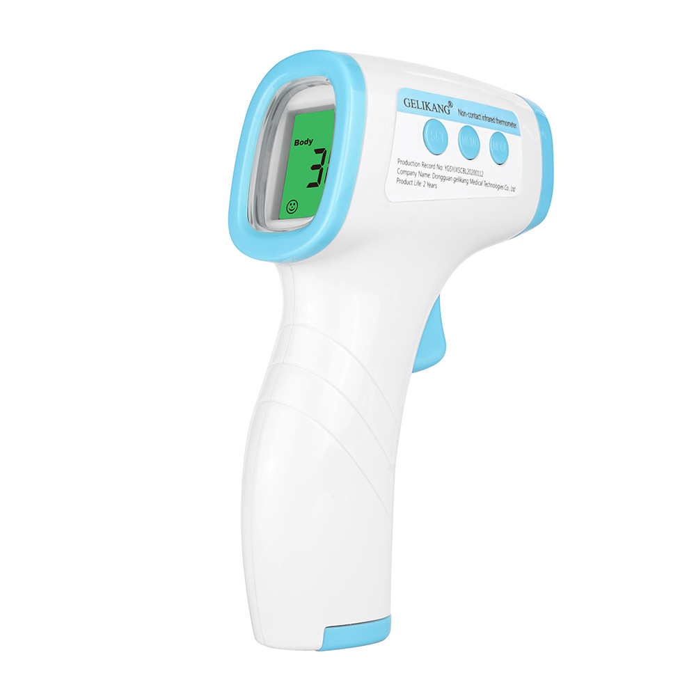 Laser Medical Portable Handheld Infrared Thermometer / Gun Type Infrared Thermometer