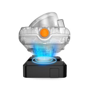 Wholesale 15000Lux Atex Miners Cordless Cap Lamp Led Mine Headlamp KL6LM from china suppliers