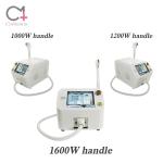 Portable 1200W 1600W Diode Laser Hair Removal Machine with 755 808 1064nm