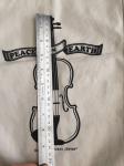 Natural Color Violin Package 5cm Gusset Canvas Tote Bag