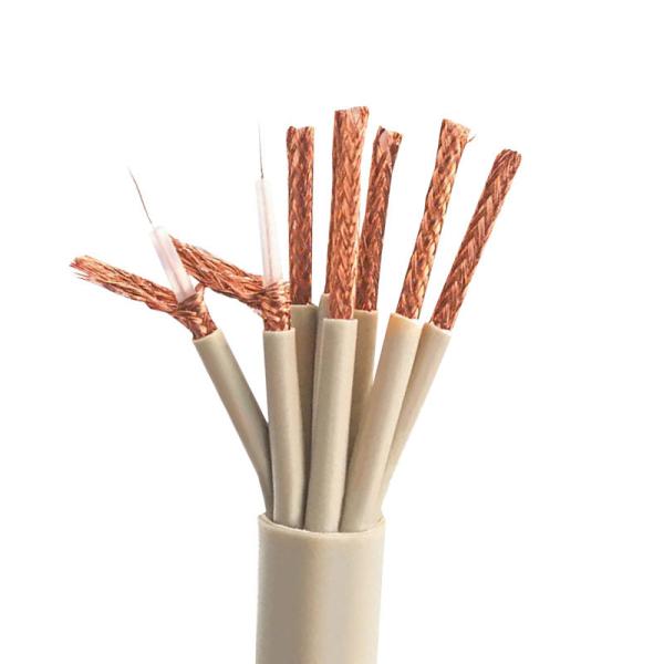 UL/CCC Certified 1m/5m Flexible Coaxial Cable BNC Connectors Indoor/Outdoor