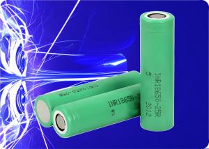 Wholesale Electric Tool 18650 Battery 20A 3.6V 2500mAh Li Ion Battery 500 Cycles from china suppliers
