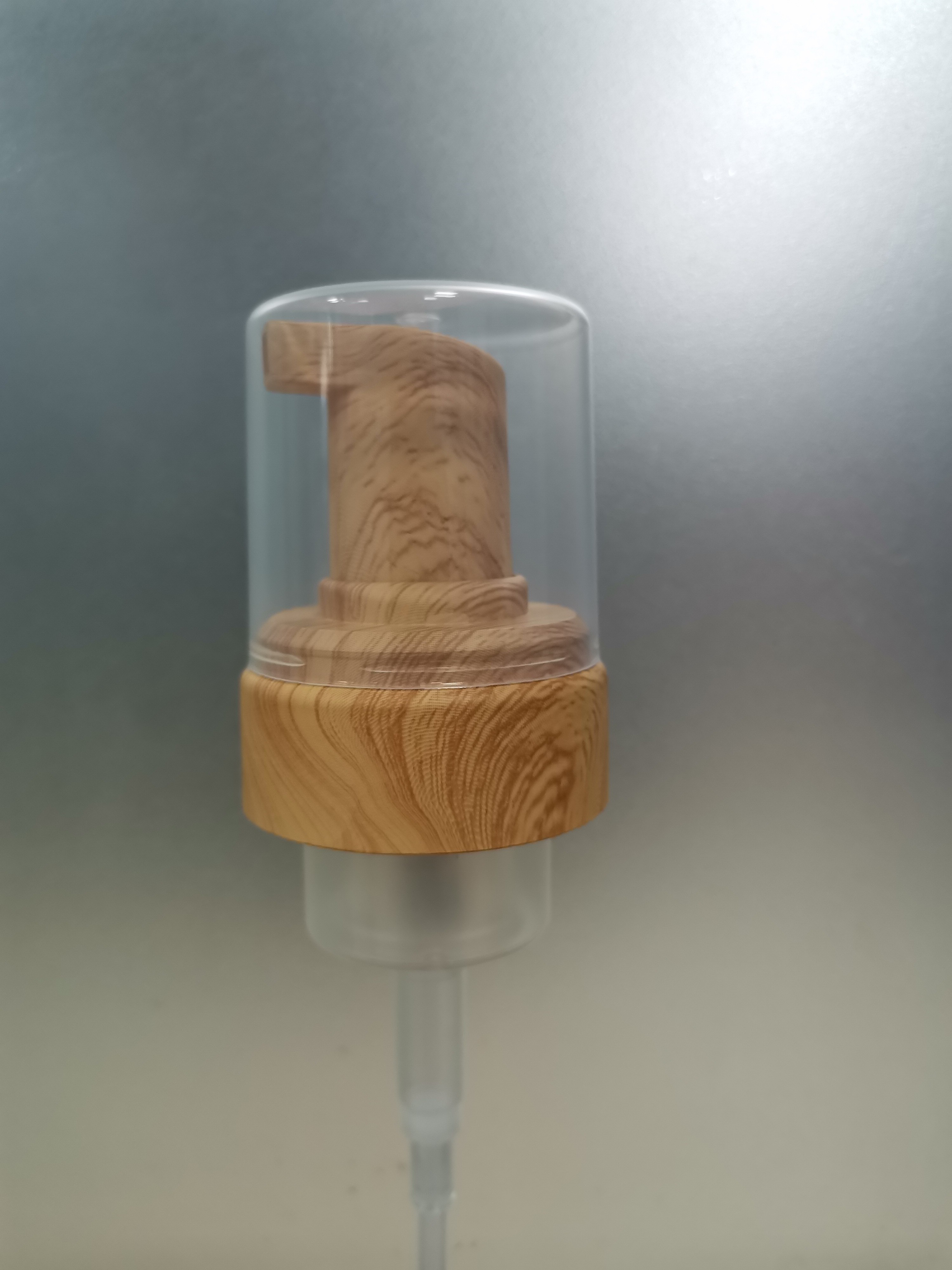 Pump Product Form Facial Wash Foam Pump With Precise Dimension Hydrographics Transfer Printing
