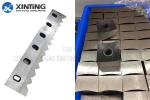 Bulk Plastic Lumps Metal Cans Wood Twin Shaft Shredder , Waste Plastic Recycling