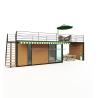Buy cheap Main Structure Galvanized Steel Square Tubes 40FT 20ft Luxury Container Room from wholesalers
