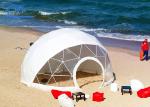 Outdoor Travel Hiking Round Dome Tent Luxury With Heat Insulation Space Dome