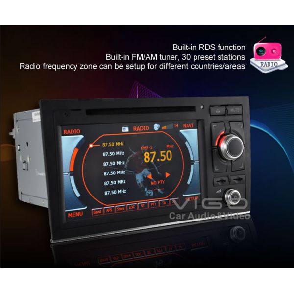 Audi A4 S4 Car Stereo Sat Nav Multimedia VAA7181