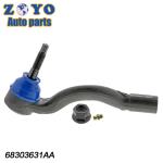 Left Position Tie Rod End for 2016-2022 Dodge Durango 68303631AA Black