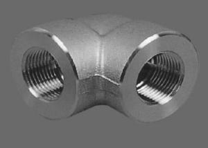 Wholesale Forged Alloy Steel 1/2&quot; 90 Degree Threaded Elbow 3000# NPT A182 F11 ASME B16.11 from china suppliers