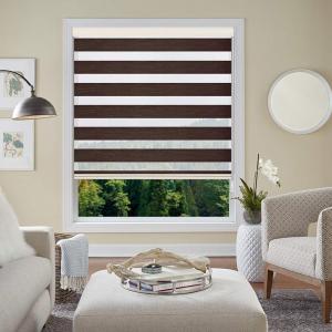 China Radiation Protection Manual Roller Blind Curtain Zebra Window Blinds Customized Size on sale