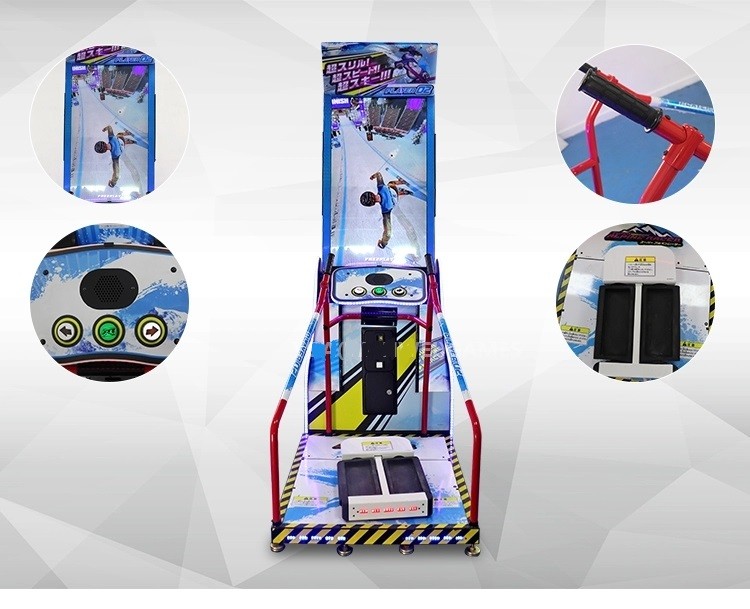 3d Super Skiing For Motion Sensing Machine